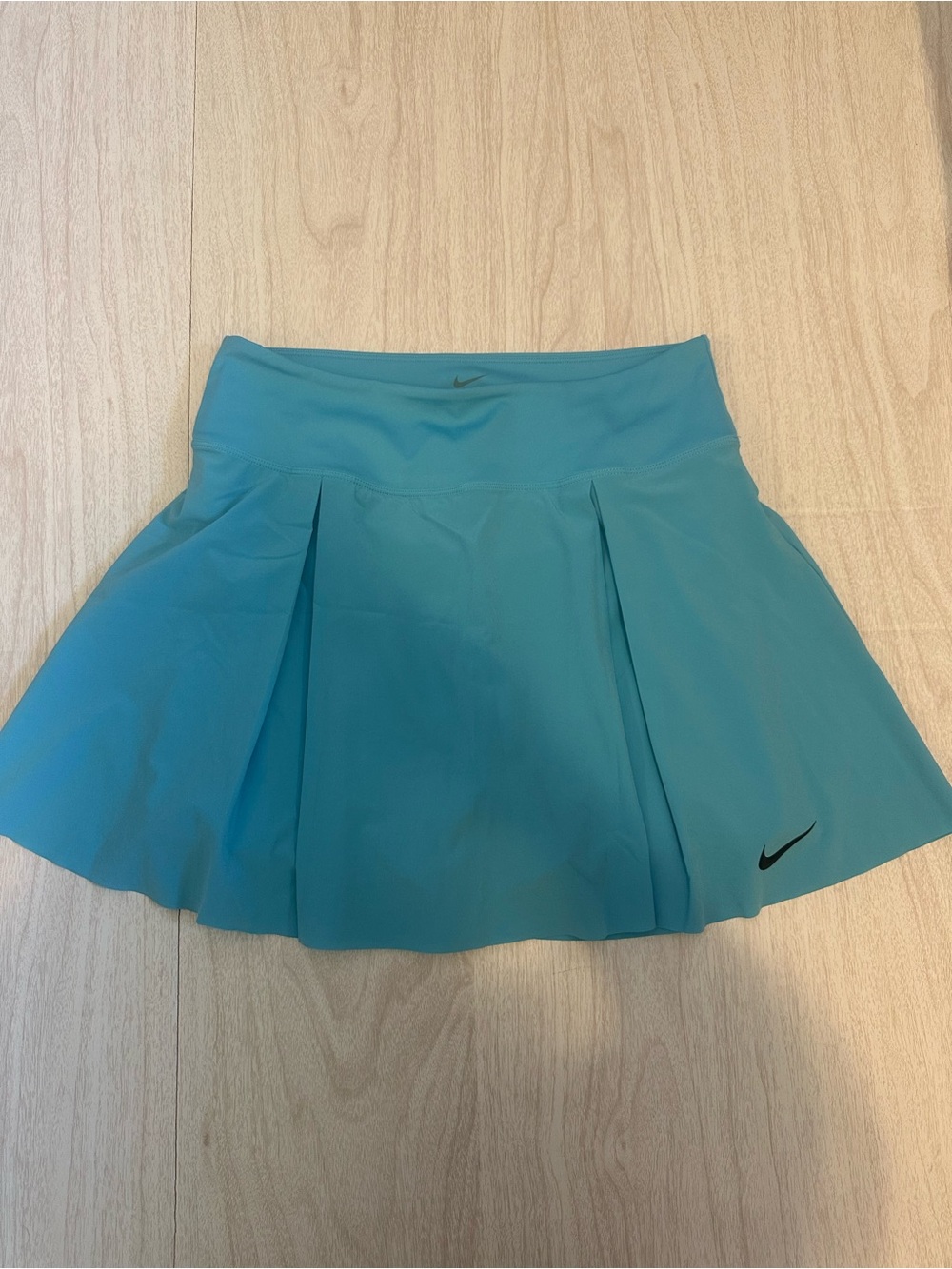 Nike Teal Pleated Sporty Tennis Skirt